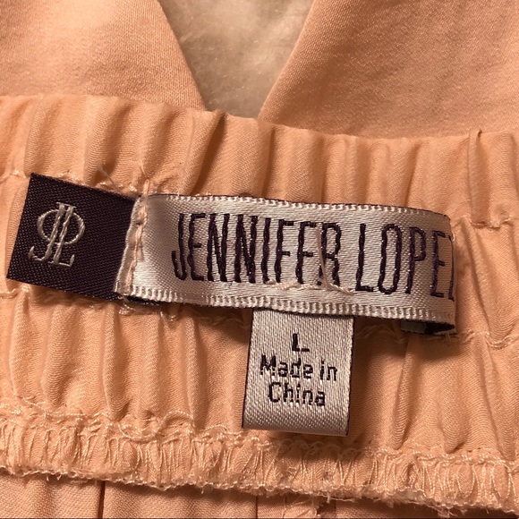 Jennifer Lopez Satin Pants - Picture 3 of 4